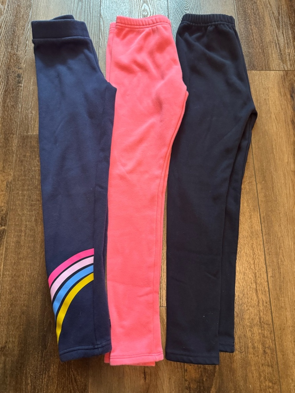 Girls fleece lined leggings size 10/12